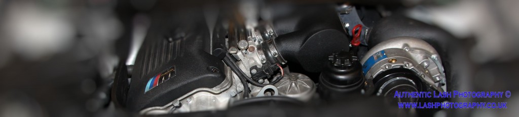 close up of engine build