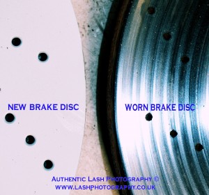 THERE ARE 5 MAIN WARNING SIGNS THAT INDICATE YOUR BRAKES ARE WORN or DAMAGED :- 1 - A HIGH PITCHED or GRINDING NOISE - when you apply the brakes. (some pads have warning indicators that make this sound to alert the driver when the friction material is low.) 2 - AN UNUSUAL VIBRATION DURING BRAKING (this normally indicates a warped brake disc which has the potential to lead to a loss in brake performance.) 3 - THE BRAKE PEDAL FEELS SOFTER TO PRESS THAN USUAL. (air or moisture may have contaminated the brake fluid causing extended pedal travel) 4 - THE DISTANCE IT TAKES FOR THE CAR TO SLOW DOWN or COME TO A COMPLETE STOP DURING BRAKING HAS INCREASED. (worn brake pads & discs can result in an increase stopping distance during braking) 5 - THE VEHICLE PULLS TO ONE SIDE WHEN BRAKING. (sticking calipers can cause the vehicle to pull to one side & lead to a reduction in braking performance.)